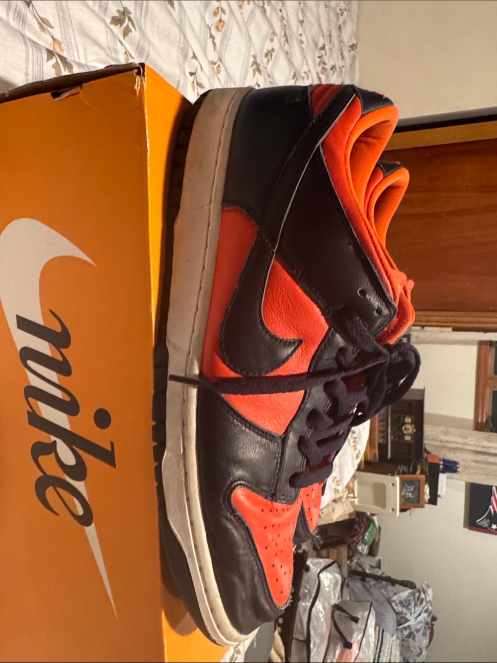 Nike dunk Virginia size 12 fair condition - Picture 4 of 7